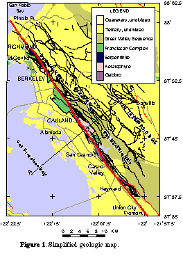 Image of the Geometry and Evolution of the Hayward Fault