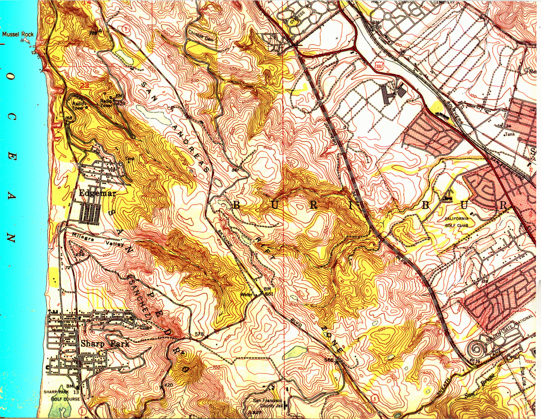 1950 topo map.