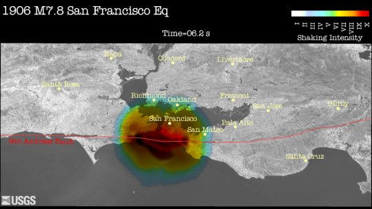 image depicting earthquake at 6.2 seconds