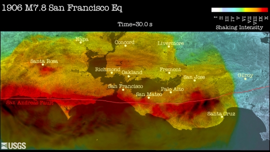 image depicting earthquake at 30 seconds